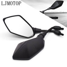 For Yamaha FZ6 FAZER XSR 700 900 TX125 Adventure YBR 125 FZ6R 10mm 8mm Motorcycle Mirrors Sport Bike Scooter Rear View Mirror 2024 - buy cheap