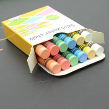 12 pçs dustless giz caneta quadro escola 6 cores sólido água giz graffiti desenho canetas professor presentes 2024 - compre barato