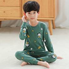 Детский пижамный комплект для мальчиков, пижама в виде обезьянки с пандой, детская одежда, рождественские пижамы для мальчиков 4, 6, 8, 10, 12 лет, пижамы, одежда для сна 2024 - купить недорого