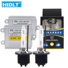 HIDLT 35W HeartRay D2H Xenon HID Kit H1 H7 H9 H11 HB3 4500K 5500K Fast Bright Bulb Lamp AC 12V Car Headlight HID Slim Ballast 2024 - buy cheap