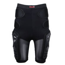 Protetor de pernas para bicicleta motocicleta esqui armadura de corrida proteção de quadris calças curtas 2024 - compre barato
