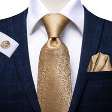 Hi-Tie para hombre, corbata grande de seda de lujo, color marrón, vestidos formales, regalos para hombres, boda y negocios 2024 - compra barato