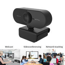 Webcam 720p hd foco automático completo webcam microfone embutido câmera rotatable para transmissão ao vivo vídeo chamada conferência trabalho 2024 - compre barato