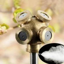 Garden Watering Brass Spray Misting Nozzle Garden Sprinklers Water Connector 2024 - buy cheap