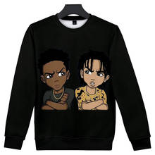 Cartoon Tay-K 3D Sweatshirt Men/Women Fashion Hoodies Tay-K Sweatshirt 3D Capless Sweatshirt Polluver Boys/Girls Autumn 2024 - buy cheap
