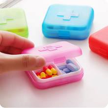 Joylife Portable Travel 4 Grid Pill Storage Box Case Container Mini Medicine Organizer 2024 - buy cheap