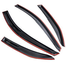 4 Pcs Smoke Window Visors Sun Rain Guard Vent Shade For Toyota Camry 2007-2011 Outside Mount Smoke Acrylic Window Visor Sunroof 2024 - buy cheap