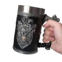 Eagle Tomahawk Beer Mug Cool Coffee Cup Resin Stainless Steel Creative Tea Water Drinkware 2024 - buy cheap