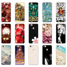 Funda de silicona suave para OPPO F5, carcasa trasera de teléfono TPU, carcasa de animales bonitos y flores para OPPO F7 f 7 2024 - compra barato