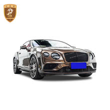 Acessórios para autos, peças de reposição para carro, difusor frontal e traseira de fibra de carbono, ideal para bentley professional gt modificada v8s, 16 a 18 peças 2024 - compre barato