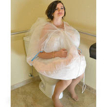New Arrival 2019 Gather Skirt Slip Bridal Wedding Dress Buddy Petticoat Underskirt Save You From Toilet Water Women Skirt 2024 - buy cheap