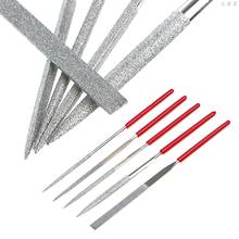 New 5Pcs Needle Files Kit Carving Jewelry Diamond Glass Stone Wood Craft Tool 2024 - buy cheap
