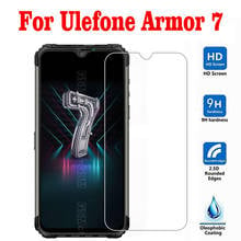 Vidro temperado para ulefone armadura 7 9 h alta qualidade película protetora à prova de explosão protetor de tela para ulefone armadura 7 2024 - compre barato