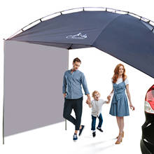 Juego de toldo de tela Oxford para coche, refugio solar automático para autocaravana, tienda de campaña en el techo, 2100T 2024 - compra barato