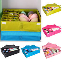 Foldable Bra Underwear Organizer  Non-woven Home Storage Box Wardrobe Drawer Closet Organizer For Scarfs Socks 2024 - buy cheap