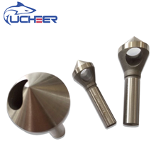 UCHEER-cortador de achaflanado de agujero redondo, broca para avellanado, 1 unidad 2024 - compra barato
