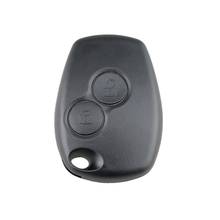 Carcasa de llave de coche con 2 botones, funda de mando a distancia, Fob en blanco, para Renault Dacia Modus Clio 3 Twingo Kangoo 2, sin logotipo 2024 - compra barato