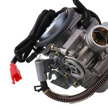 24 мм Универсальный мотоцикл Carburretor Carb Замена для GY6 125 150cc скутер 2024 - купить недорого