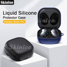 Жидкий силиконовый чехол Skinlee для Samsung Galaxy Buds Pro, защитный чехол для беспроводных наушников Samsung Buds Pro, защитный чехол 2024 - купить недорого