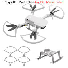 Suporte protetor de hélice, capa de proteção para anel de trem de pouso, extensão para dji mavic mini, peças de drone 2024 - compre barato
