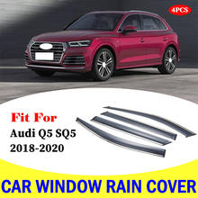 FOR Audi Q5 SQ5 window visor car rain shield deflectors awning trim cover exterior car-styling accessories  2018-2020 2024 - buy cheap