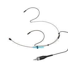 HIXMAN Black HM1-NL Double Ear OmniDirectional Headset Headworn Microphone For Saramonic UwMic Nady Azden Senal Boya Wireless 2024 - buy cheap