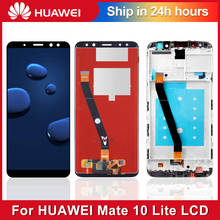 Tela lcd, touch screen, para huawei mate 10 lite, peças para substituição, display lcd, peça de reposição 2024 - compre barato