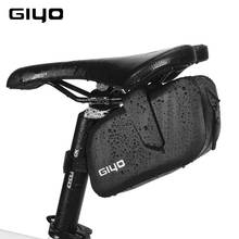 GIYO-bolsa impermeable para SILLÍN de bicicleta, bolsa de almacenamiento para asiento trasero, para ciclismo de montaña o carretera 2024 - compra barato