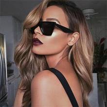 2021 Cat Eye Sunglasses Women Vintage Brand Designer Black Women's sunglasses Luxury Fashion Glasses For Female Oculos De Sol 2024 - buy cheap
