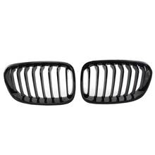 NEW-Bright Black Front Kidney Grill Grille For Bmw F20 F21 1 Series 2011-2014 2024 - buy cheap