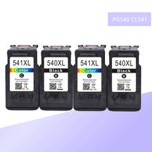 Cartuchos de tinta para Canon PG-540, tinta para modelos PG540, CL541, CL-541, PG 540, CL 541, PIXMA mg3250, MG3255, MG3550, MG4100, mg4150, MG4200, mg4250 y PG-540XL 2024 - compra barato