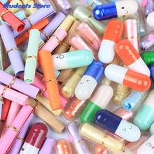50Pcs Mini Love Pill With Blank Paper Strip Message In a Bottle Cute Capsule Letter Wishing Pill For Party Gift Xmas Gifts 2024 - buy cheap