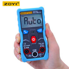 ZOYI ZT-S3 Digital Multimeter Auto-Ranging True-RMS intelligent NCV 4000 Counts AC/DC Voltage Current Ohm Apacitance Meter 2024 - buy cheap