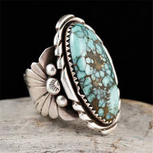 Женское кольцо в стиле бохо, обручальное кольцо серебряного цвета, большое круглое кольцо, женская бижутерия E5Q692 2024 - купить недорого