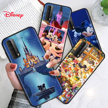 Silicone Cover Disney Mickey Castle For Huawei Y9S Y6S Y8S Y9A Y7A Y8P Y7P Y5P Y6P Y7 Y6 Y5 Pro Prime 2020 2019 Phone Case 2024 - купить недорого