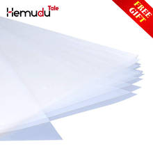 Hemudu-película fotográfica de inyección de tinta, láser, transparente, positiva, impermeable, para serigrafía, 8,5x11 pulgadas 2024 - compra barato