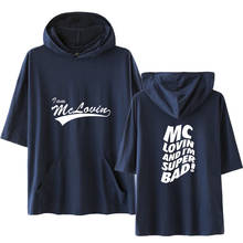 Mclovin Fashion Hooded T shirts Unisex Summer Short Sleeve T-shirts Hot Sale Casual Streetwear Clothes 2024 - buy cheap