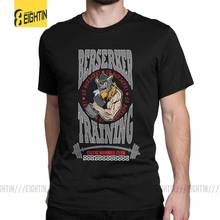 Viking t-shirts treinamento único t camisas para homem manga curta roupas praia t algodão o pescoço 2024 - compre barato