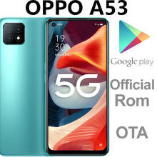 Oppo-smartphone a53 5g 6.5 ", android 4050, 10.0 x, impressão digital, 33w, carregador super, mah, 16 mp, entrega rápida, dhl 2024 - compre barato