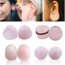 2PCS/Lot Stone Ear Plugs Gauges Earrings Women Men Ear Plug Flesh Tunnel Piercing Expander Ear Stretcher Body Piercing Jewelry 2024 - buy cheap