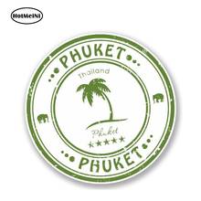 HotMeiNi 13cm x 13cm Phuket Thailand Vinyl Car Sticker Luggage Travel Tag Flag Map Gift Motorcycle Bike Laptop Decal Graphic 2024 - buy cheap