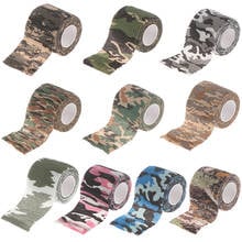 Camouflage Camo Elastoplast Adhesive Bandage Wrap Stretch Self Adherent Tape for Wrist Ankle Slices Sports Safety 5CMx4.5M 2024 - buy cheap