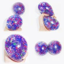 1pc Antistress Colorful Mesh Slime Stretchy Anti Stress Slow Rising Hand Ball Slimes Educational Toys for Children Game Fun Gift 2024 - buy cheap