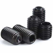 1pcs M20 M24 High Tensile Grade 12.9 Carbon Steel Hex Hexagon Socket Allen Cup Point Grub Screws Set Bolts Length 20-100mm 2024 - buy cheap