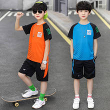 Summer Children's Suit Boys Clothing Fashion T-shirt Kids Boys Short-sleeved Round Neck Clothes Baby Cartoon Cotton Cute Tops 2024 - buy cheap