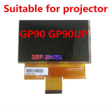 Projetor de led gp90 gp90up e gp100, novo projetor de led de 5.8 polegadas, resolução matriz de 1280x800, projetor diy com lcd 2024 - compre barato