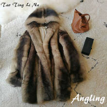 Top brand Style 2020 New High-end Fashion Women Faux Fur Coat S106  high quality 2024 - buy cheap