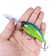 Crankbait-señuelo de Pesca de 11,5 cm y 22g, anzuelo duro de plástico Artificial flotante Isca, Wobblers, Minnow, Lucio, Pesca de carpa 2024 - compra barato