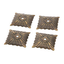 100Pcs 21x21mm Vintage Upholstery Square Nails Decorative Upholstery Nails Tack Studs For Furniture Door 2024 - buy cheap