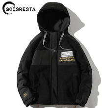GOESRESTA 2020 Brand New Men's Jackets Streetwear Autumn And Winter Wild Warm Fashion Casual Ultralight Jacket Jacket Men 2024 - buy cheap